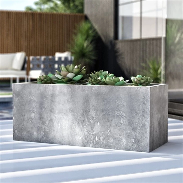 Custom Corten Plant Box