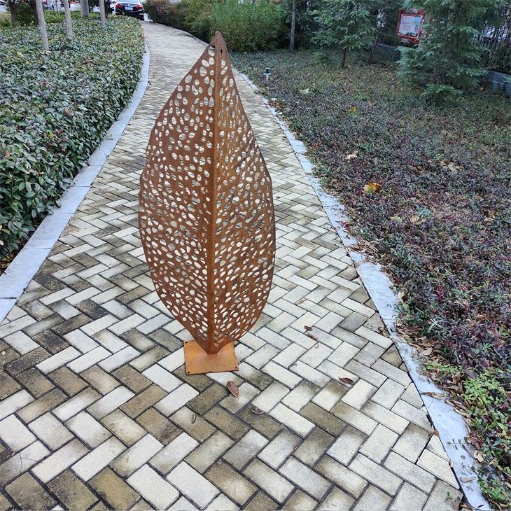 Corten Steel Abstract Statue