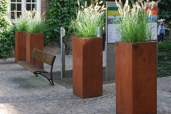 Tall Vertical Planter Box