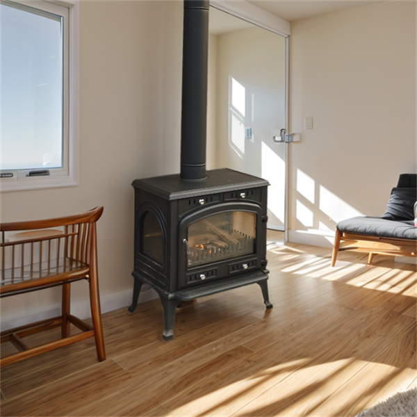 Lounge Table Cast Iron Fireplace