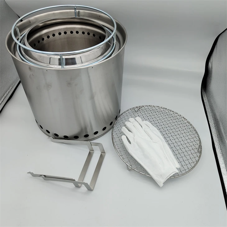 Solo Stove Outdoor Blaze Feuerstelle Edelstahl Serenade