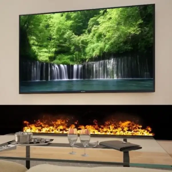 Vapor Fireplace Electric With Fram