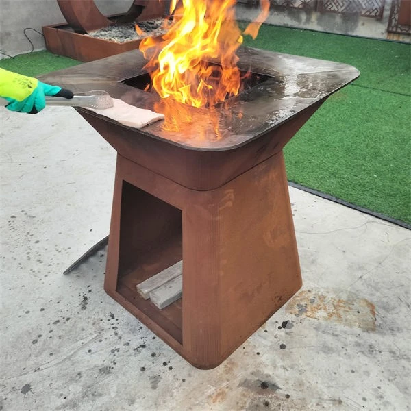 Outdoor Rusty Color Design Grill factory